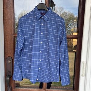 UNTUCKIT Otranto slim fit plaid button up shirt. Size XL